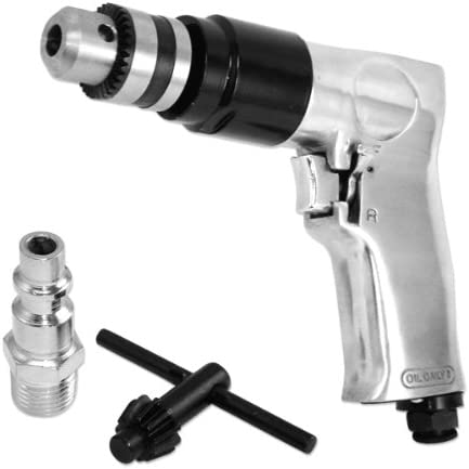 Reversible Air Drill 3/8" Air Drill W Chuck Key