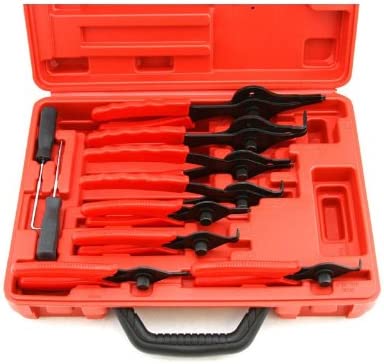 11PC SNAP RING PLIER SET