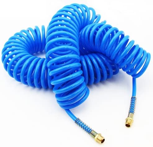 3/8" X 25' RECOIL AIR HOSE Kink Resistant