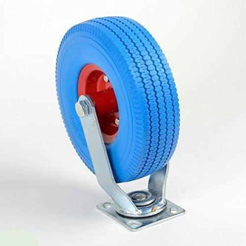 10" Swivel Caster Tire Trailer Tire Flat Free Tire Wheel 1pc