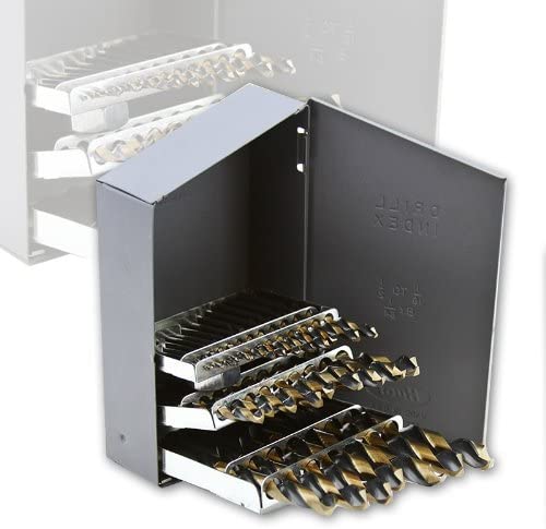 29 PC USA DRILL BIT SET B/G Industrial Tri-Flat Shank