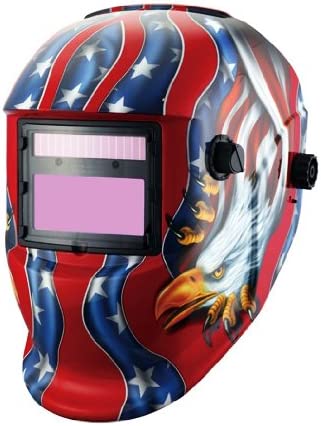 USA RED EAGLE WELDING HELMET