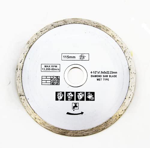 4-1/2" WET DIAMOND BLADE