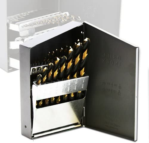 Self-Centering 21PC USA DRILL BIT SET B/G