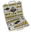 45 PC TITANIUM ALLOY TAP & DIE COMPLETE SET (SAE) TAP & DIE