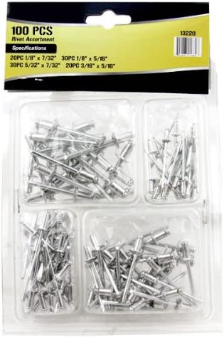 RIVET 100 PC ASSORTMENT