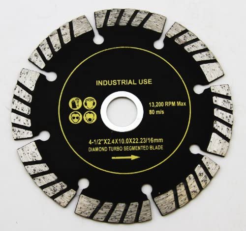 4-1/2" SEGMENTED TURBO DIAMOND BLADE