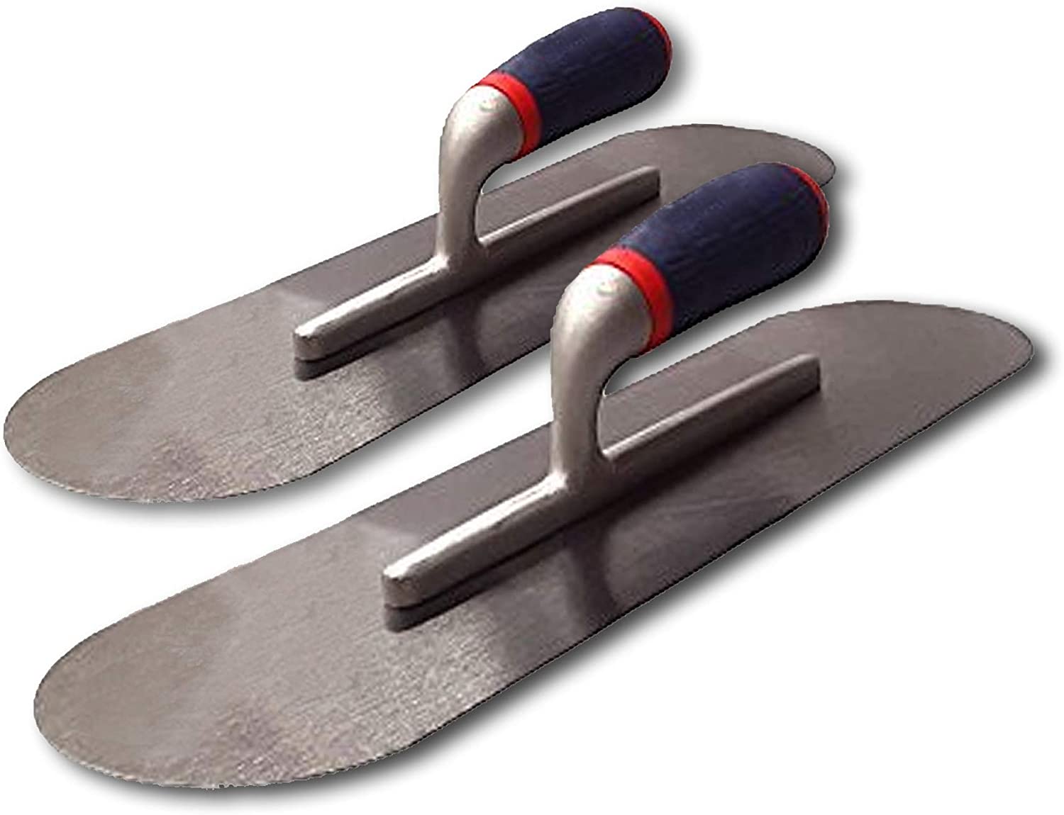 Voyager Tools 16" x 4" Finishing Trowel Concrete Comfort Grip Masonry (Pack of 2)