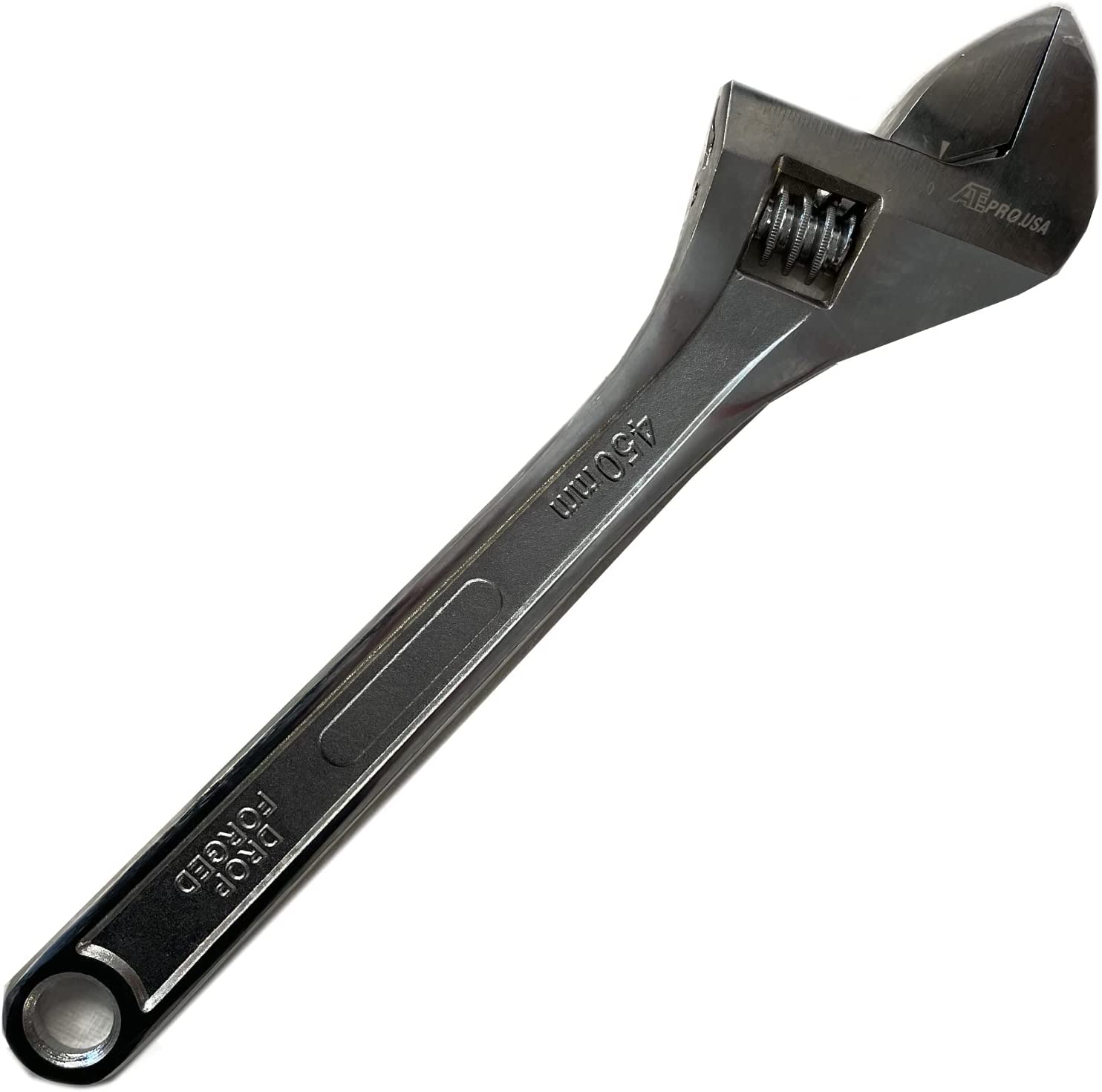 Voyager Tools 18 in. Adjustable Jumbo Wrench Easy Adjustable Jaw Capacity 2-1/16" 53mm