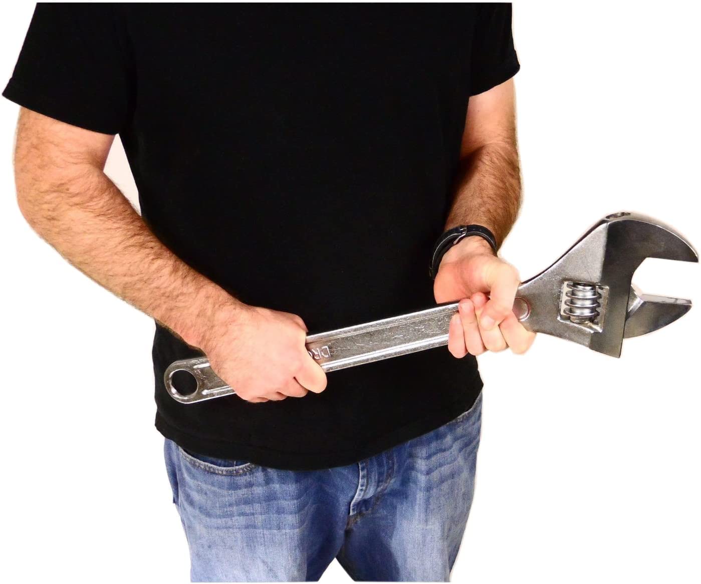 24" BLACK ADJUSTABLE WRENCH