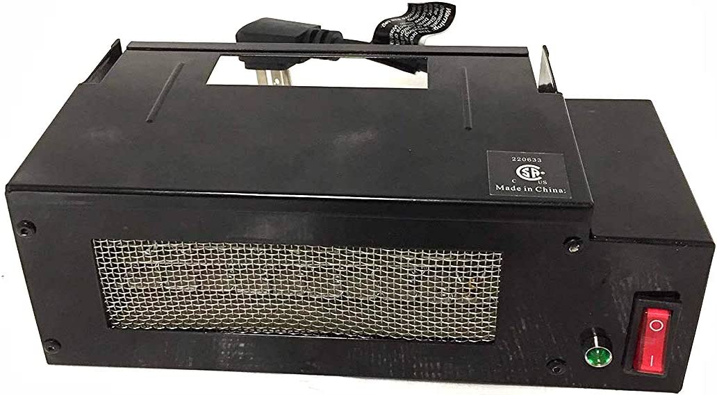 Heater attachment for portable blower