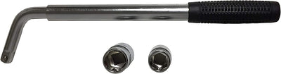 Voyager Tools ½ Socket Wheel Lug Wrench with Telescopic Handle for Extra Torque (MM)