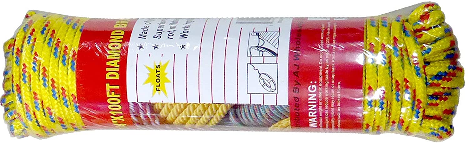 Multi-Purpose Assorted Color Polypropylene Rope Tie Down Utility Rope