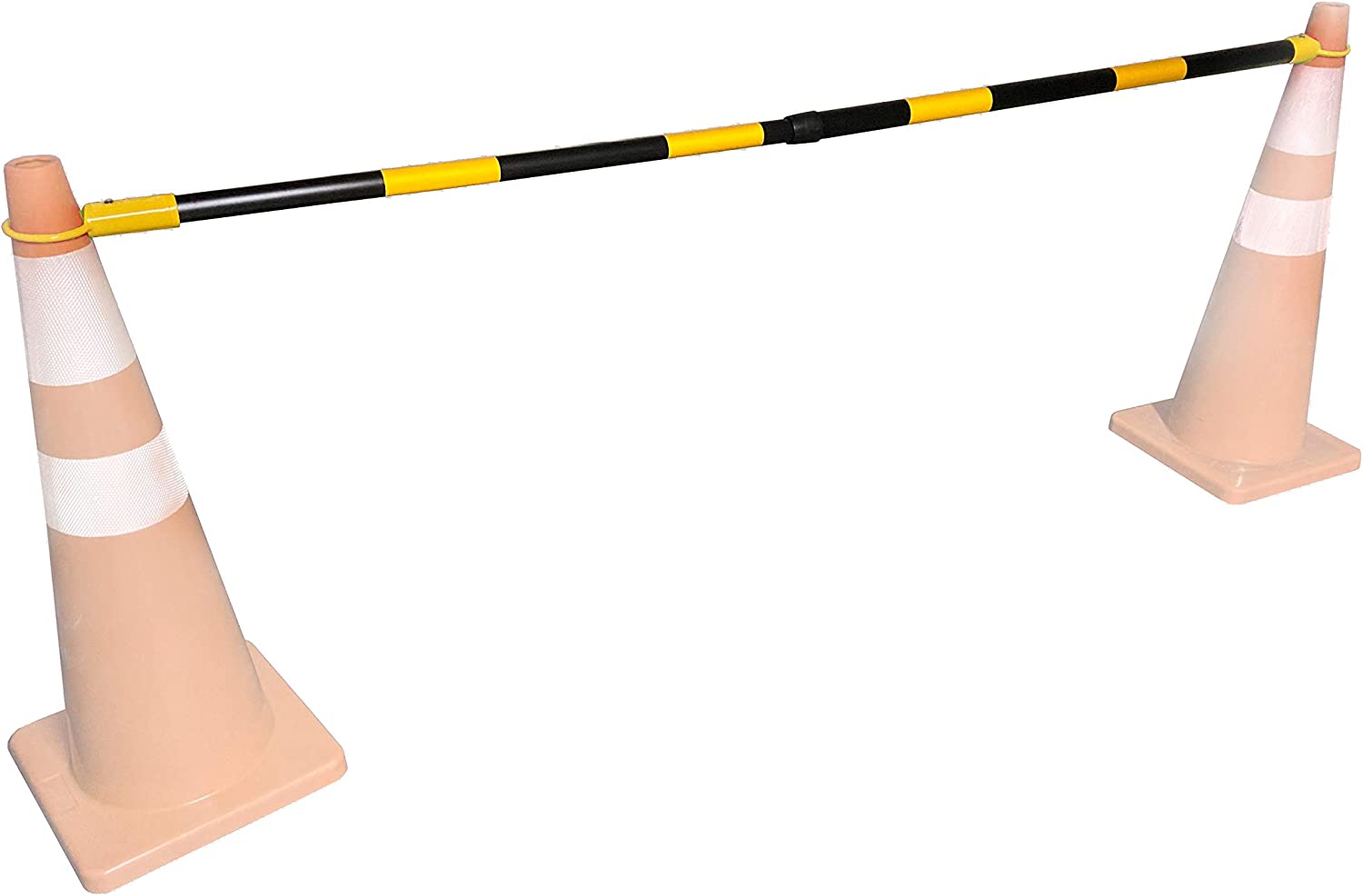 Safety Cone Retractable Bar Yellow/black Safety Cone Bar