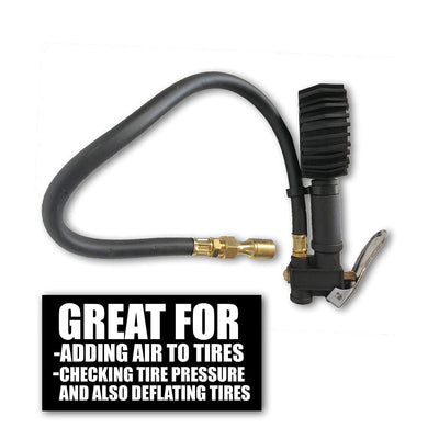 Voyager Tools Digital Tire Pressure Gauge 250 PSI RVs Cars Motorbikes Bicycles SUV