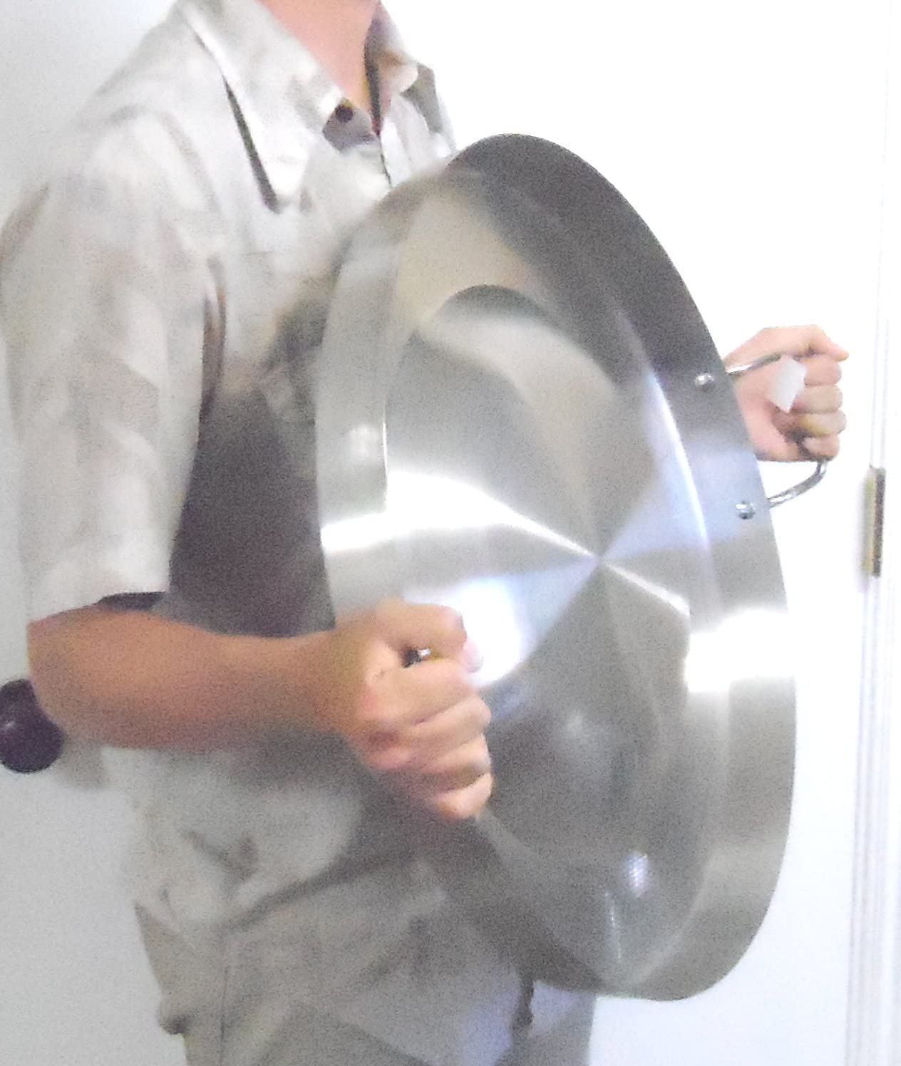 Comal Bola 21 INCH Heavy Duty Pot Cooking & Serving Dish Fajita Platter Party