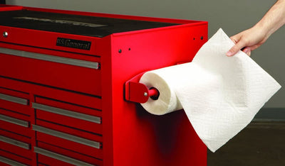 Magnetic Paper Towel Holder Towel Rack Holder Tool Box Workshop Paper Holder