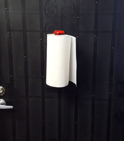 Magnetic Paper Towel Holder Towel Rack Holder Tool Box Workshop Paper Holder
