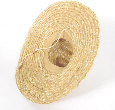 Wide Brim Shade Hat Universal Fit Beach Straw Hat Lifeguard Hat