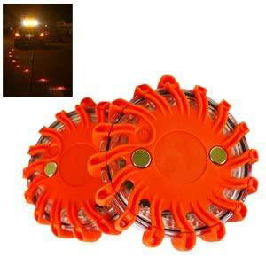 Vehicle Road Flare Set 2 PC LED Flare Set