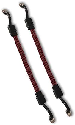 Voyager Tools Flat Bungee Cords Heavy Duty 6 PC 15", 20", 35"