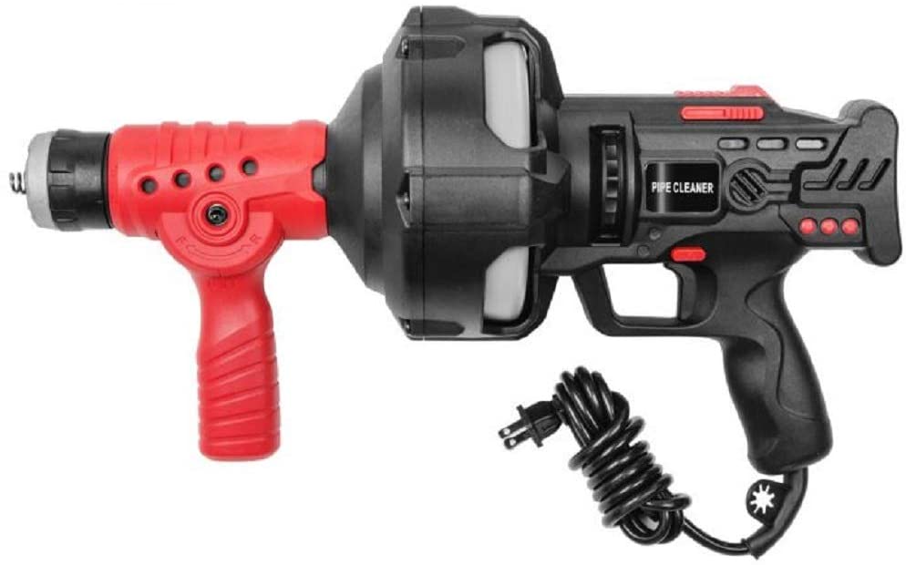 Powerful Hand Held Self Feeding Pipe Cleaner Snake Auger