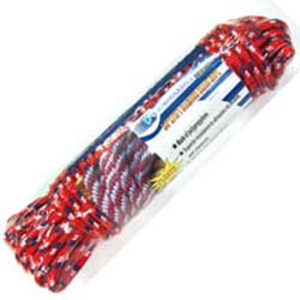 Multi-Purpose Assorted Color Polypropylene Rope Tie Down Utility Rope (3/8", 75ft)
