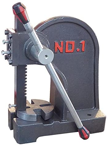 Maximum Strength Cast Iron 1 Ton Fully Adjustable Arbor Press