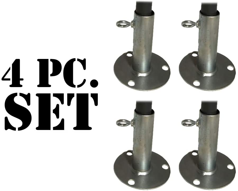 Voyager Tools Table Leg Extender 4PC Set Table Risers for Folding Table